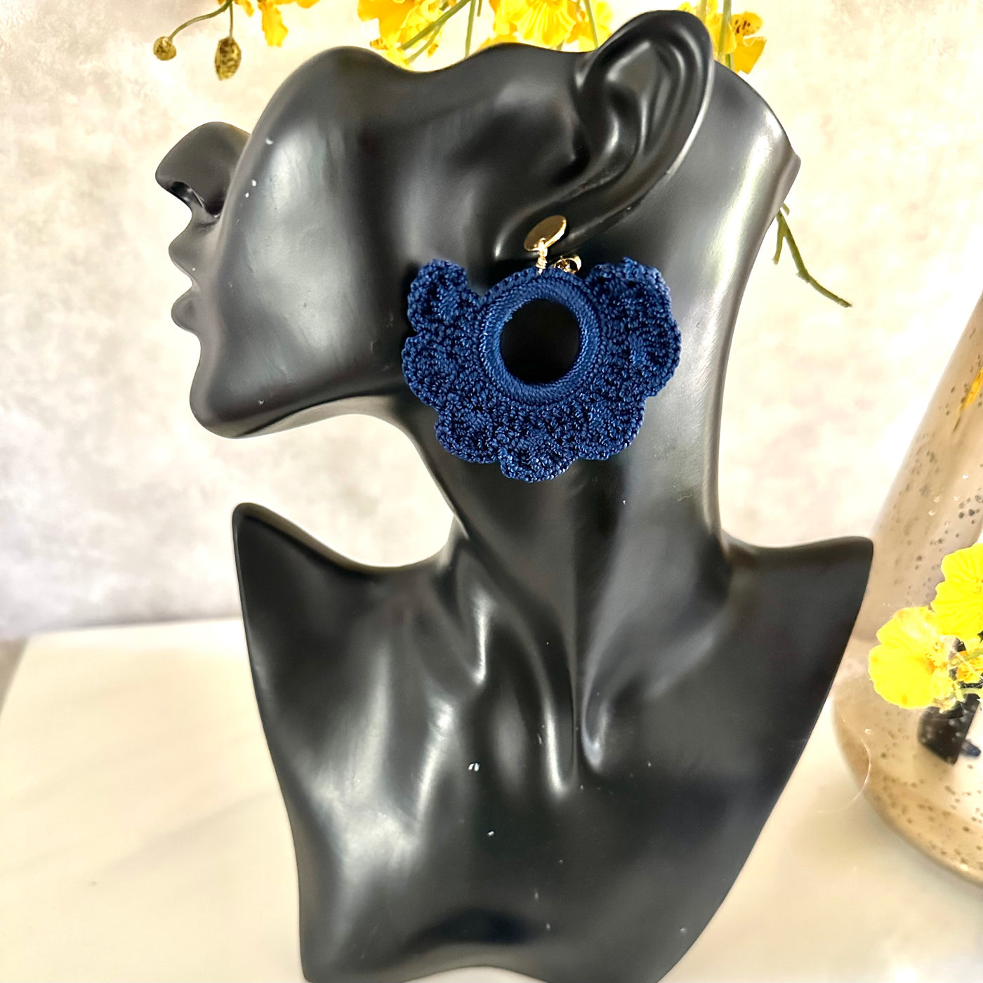 Floral Crochet Earrings