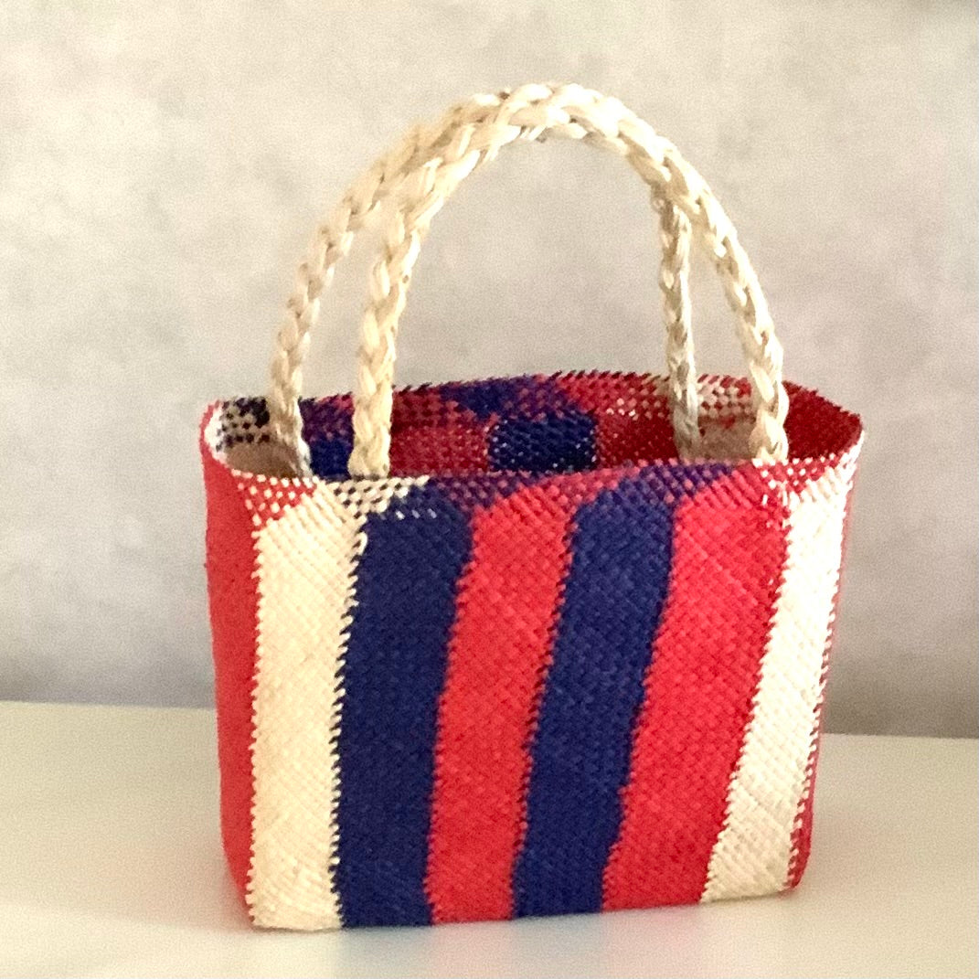 Red Blooming Mini Tote