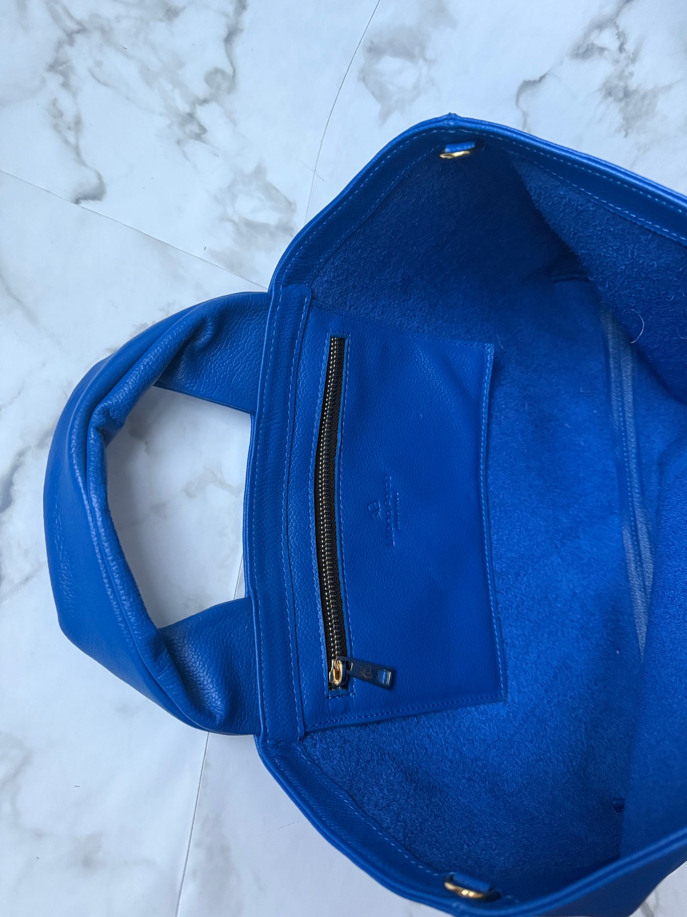 Mairi Medium Blue Tote