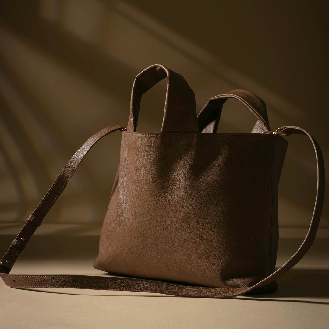 Mairi Medium Tote | Mocha – Liliana Pardo