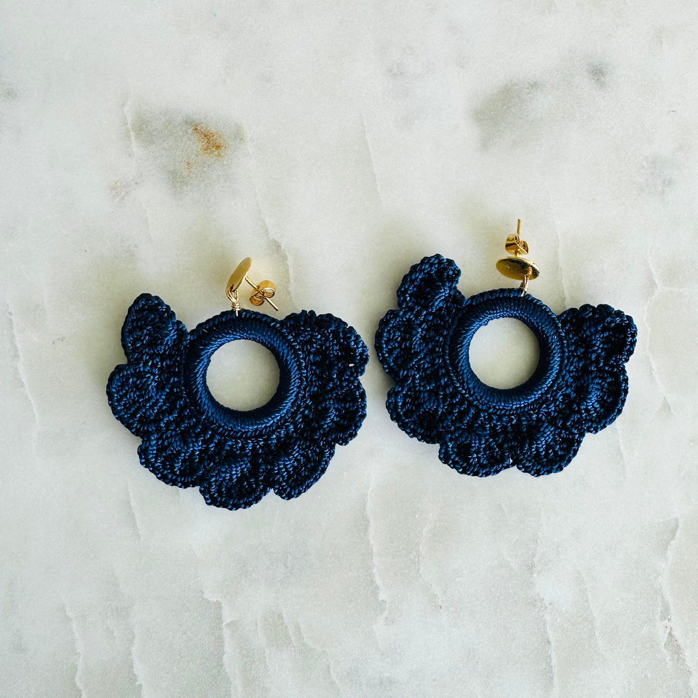 Floral Crochet Earrings