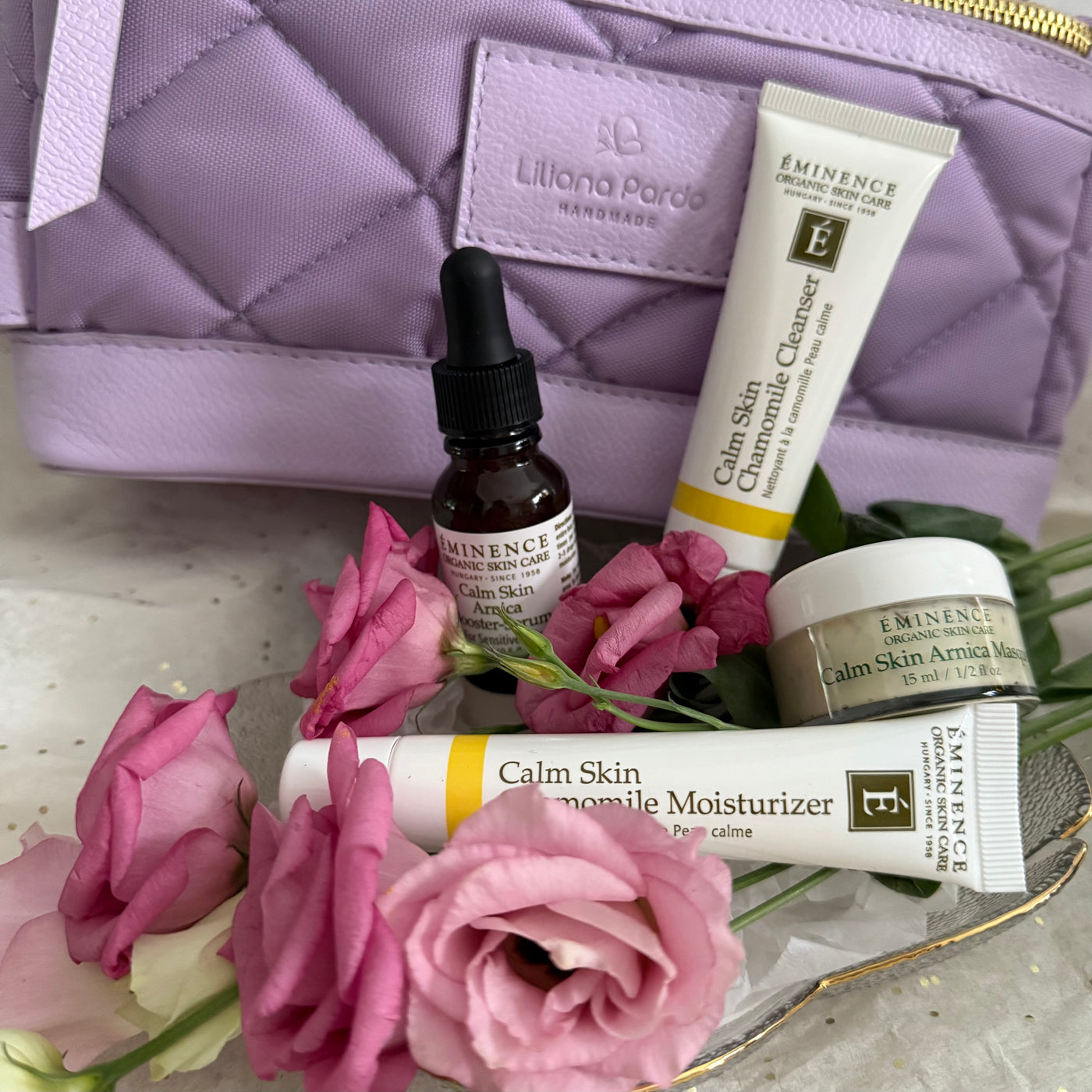 Valentine Travel Bag / Calm Skin Care starter kit