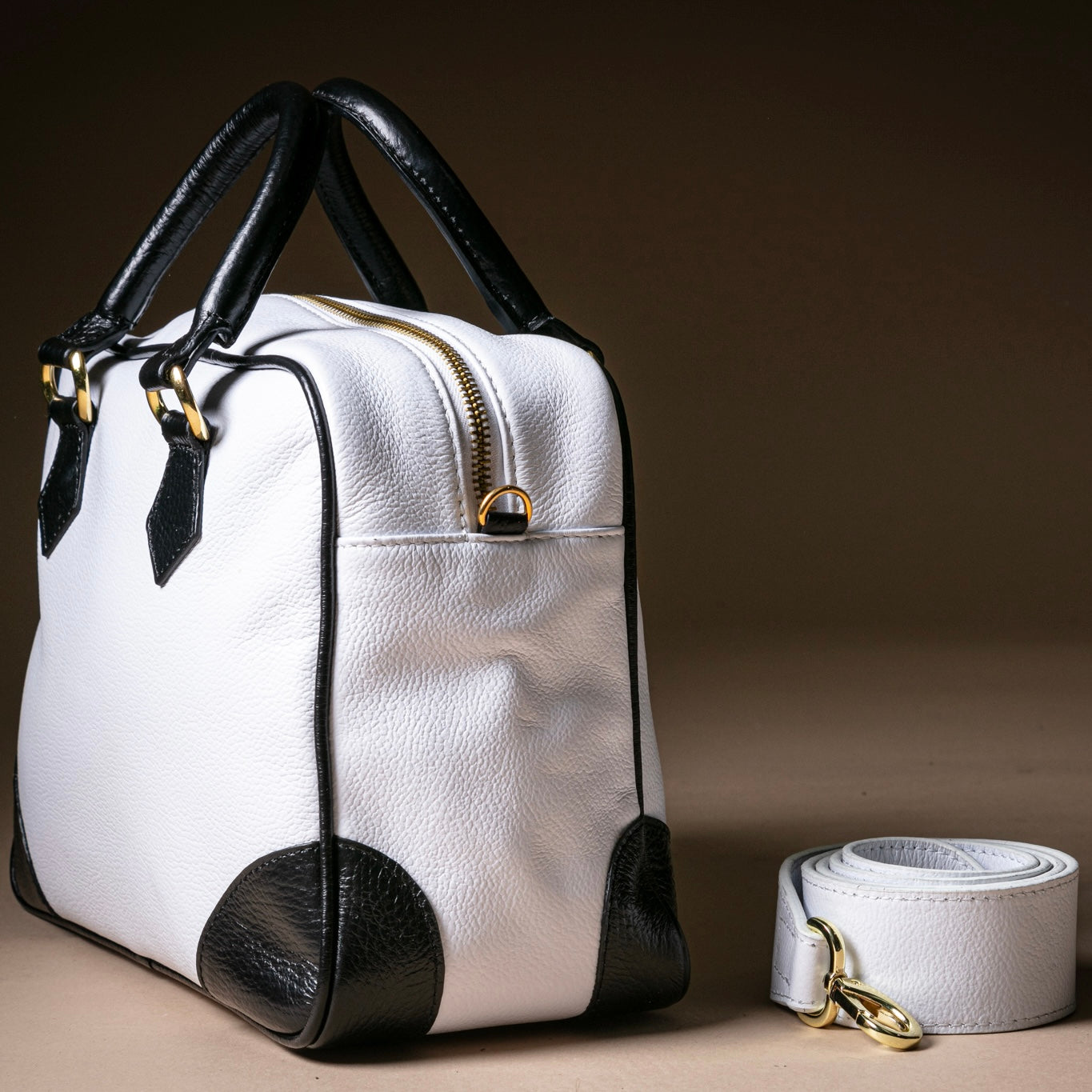 White Bowling Bag