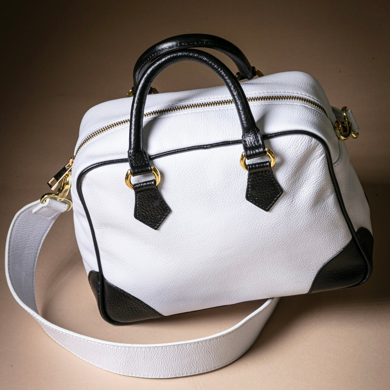 White Bowling Bag