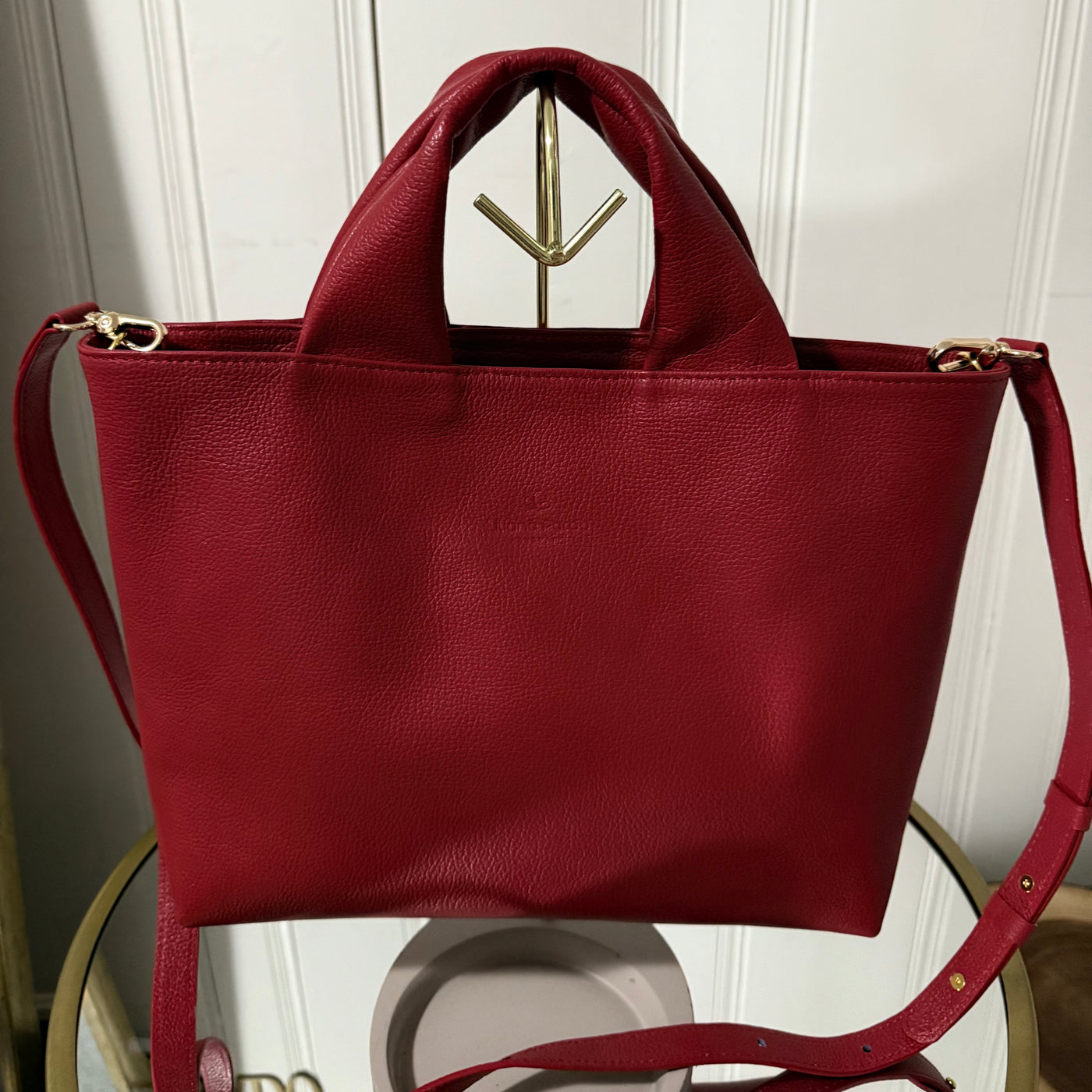 Mairi Small Red Tote