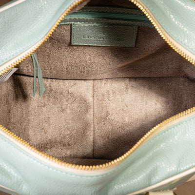 Mint/Cream Bowling Bag