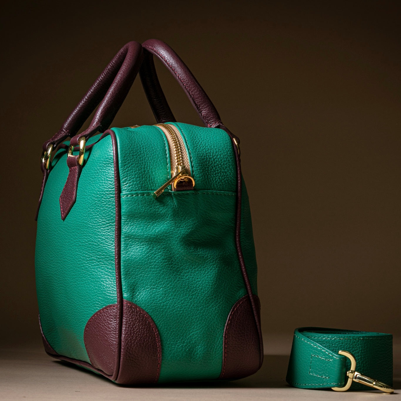 Green Bowling Bag